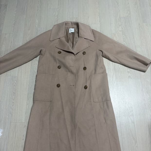 리스트 캐시미어 핑크코트