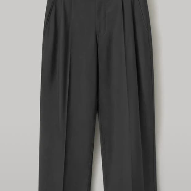 24ss 어나더오피스 산티아고 슬랙스 그라파이트