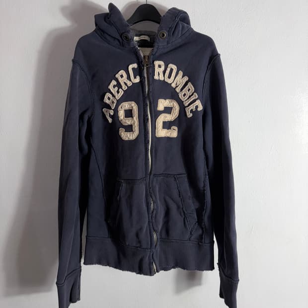 아베크롬비 네이비 후드집업 92(M)