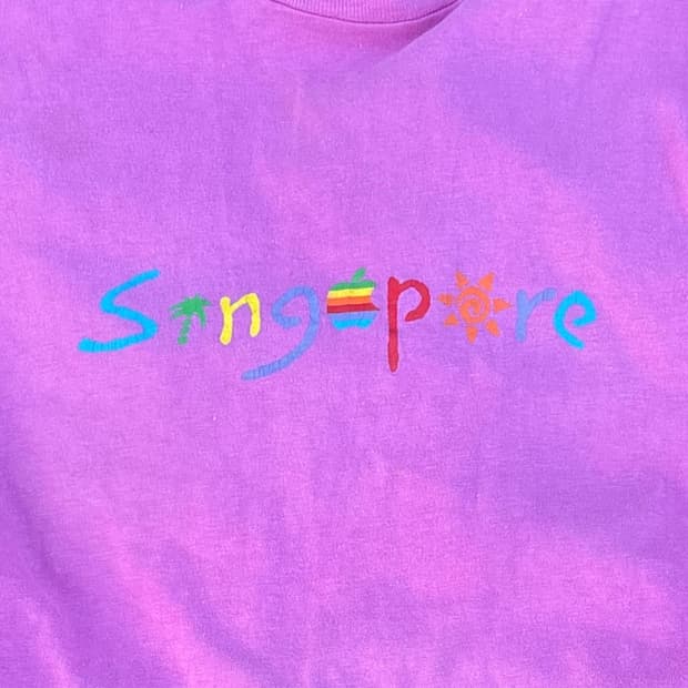 Vintage 80s apple t XL 빈티지 애플