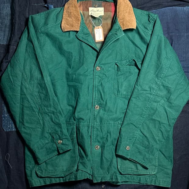 80-90‘s 에디바우어 코튼 헌팅 필드자켓 XL