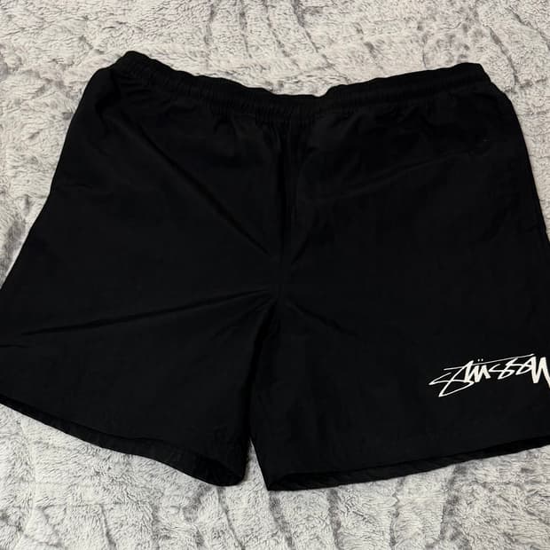 [US L] 나이키 x 스투시 쇼츠 블랙 (FJ9167-010)