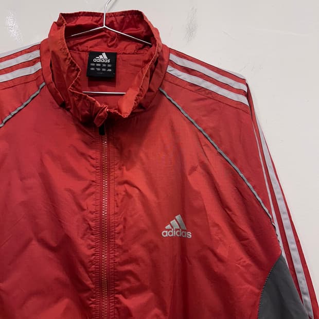 아디다스 올드스쿨 래글런 하프트랙 바람막이