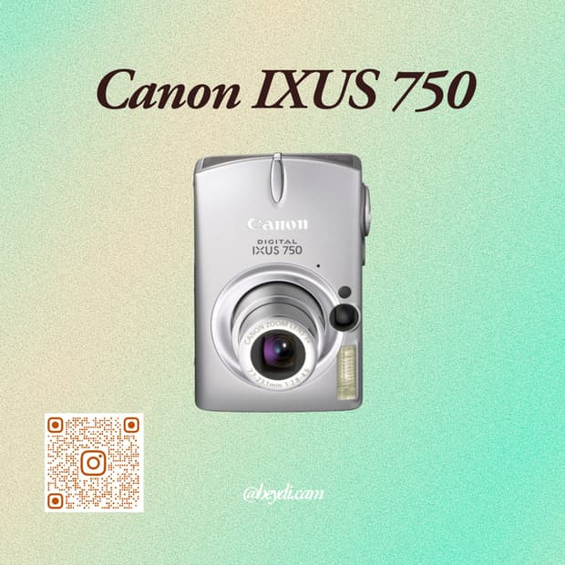 (아일릿 원희) 캐논 ixus750 IXY700 실버