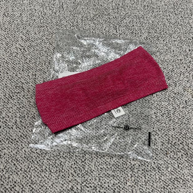 룰루레몬 헤어밴드