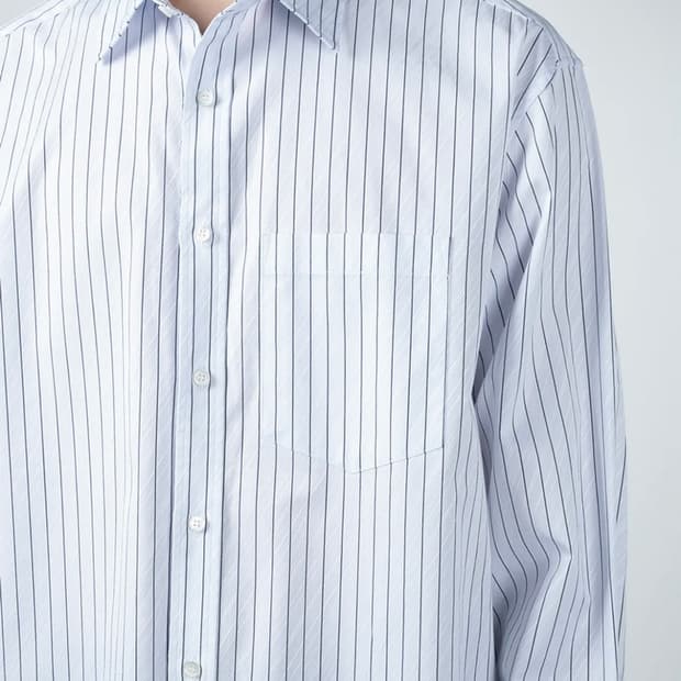 [2] 와기 Whagi 아키택트 셔츠 (삭스 스트라이프)