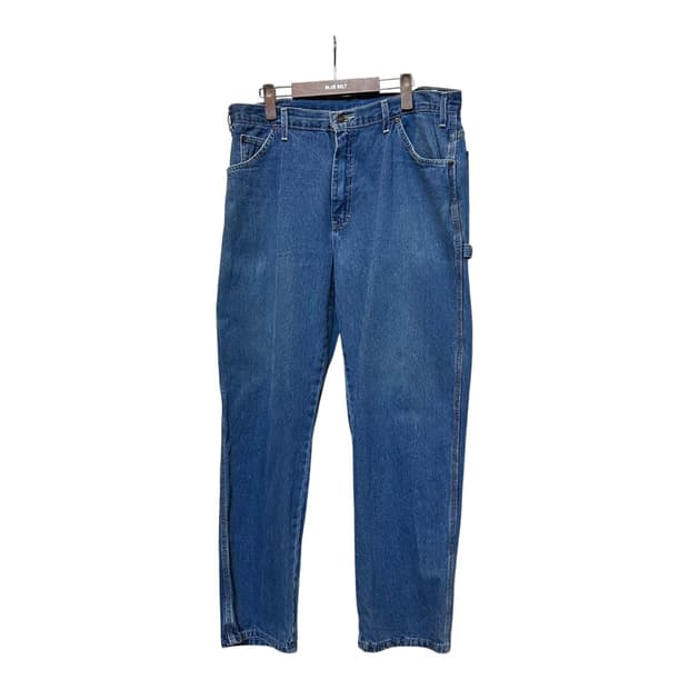 디키즈 워크 카펜터 데님 팬츠 레귤러 핏 디테일 중청