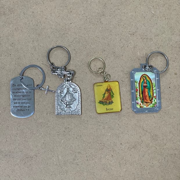 미국 종교 키링