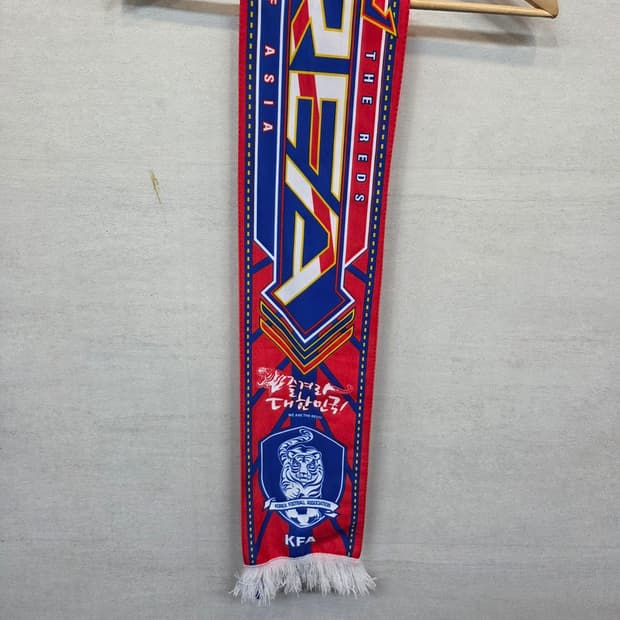 Kfa 국대 축구 응원 머플러 대략 142cm