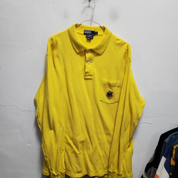 폴로랄프로렌 90s 폴로베어 빅셔츠 카라디