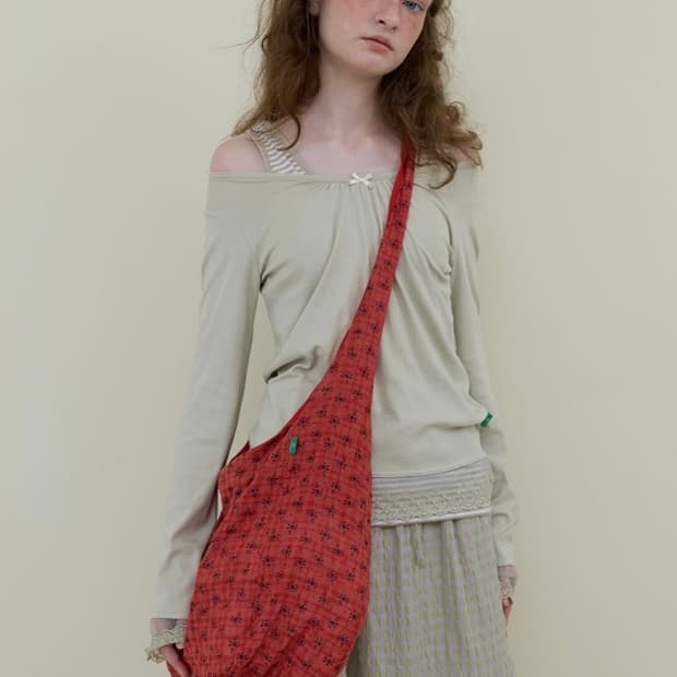 노컨텐츠 가방(red)