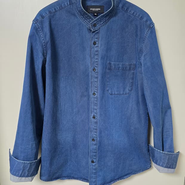 데님 셔츠 레어템