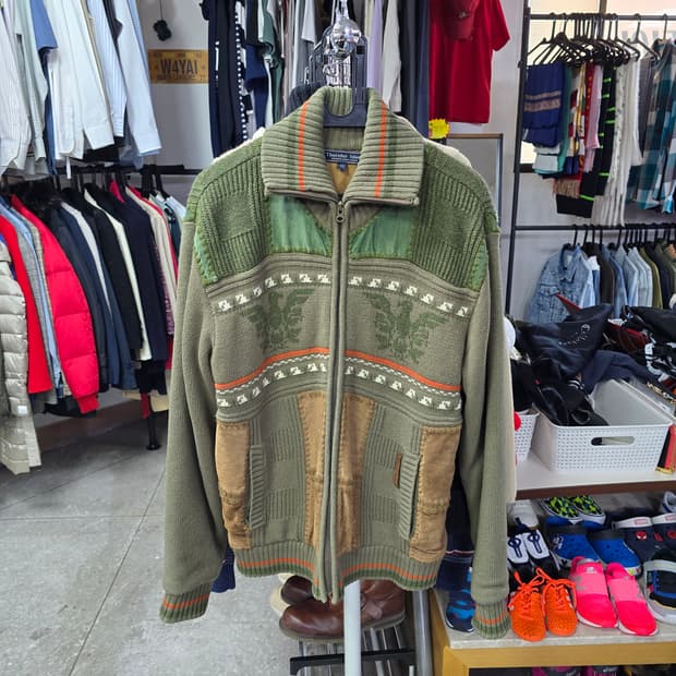 Thursday Island 니트 집업 가디건 (1368)