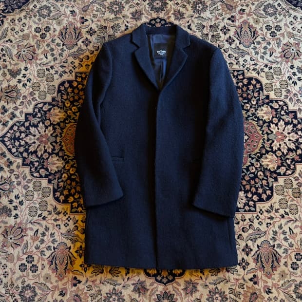 The suits 해리스 트위드 탑코트 100