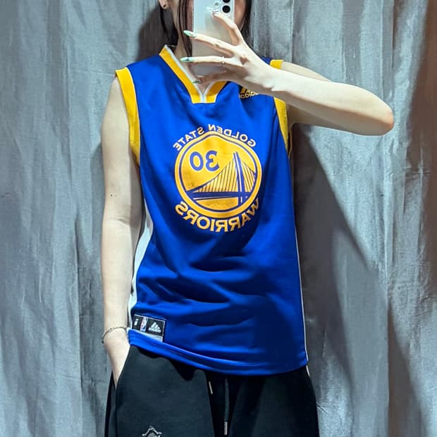 M NBA x ADIDAS CURRY 베스킷볼 유니폼 져지