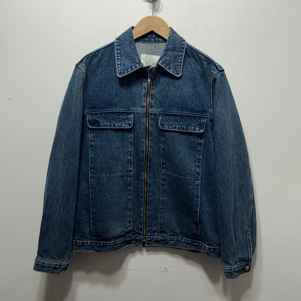 수아르스튜디오 청데님 자켓 L