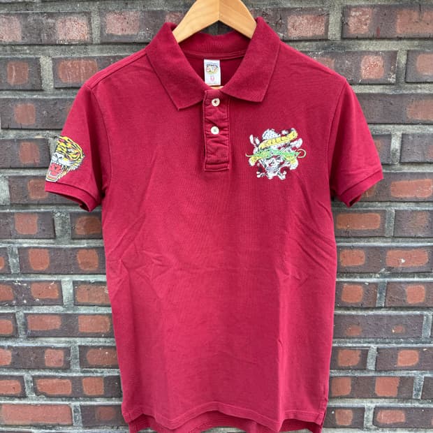 2000s Y2K Ed Hardy Polo 