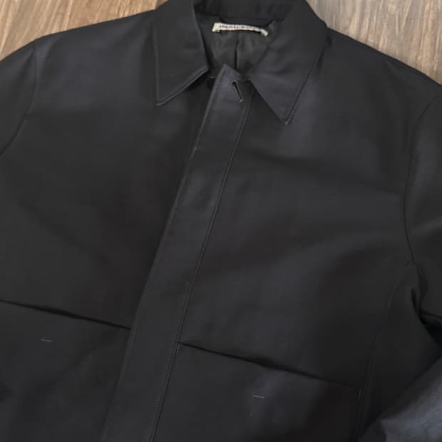 Insilence cotton pocket jacket