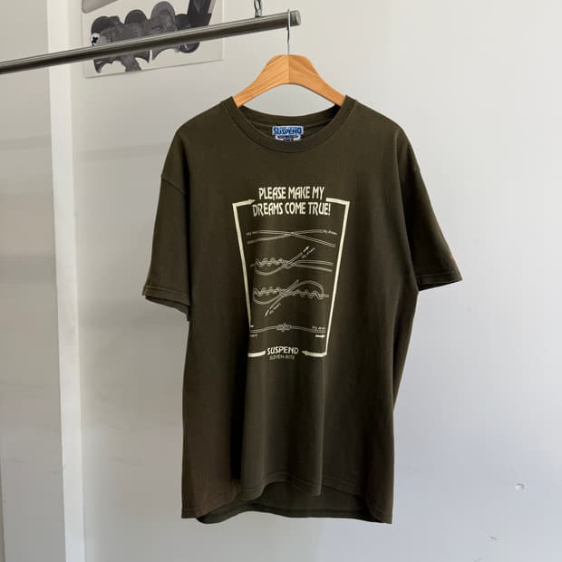 SUSPEND (Made in USA) 프린팅 티셔츠 