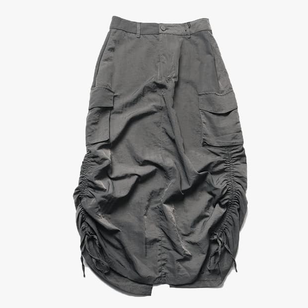 WHO’S WHO GALLERY - SHIRRING CARGO SKIRT