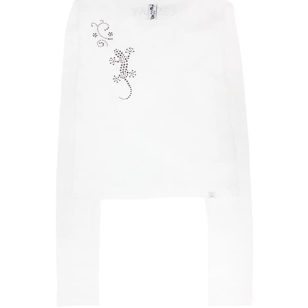 Eessay lizard t 도마뱀 큐빅 티셔츠