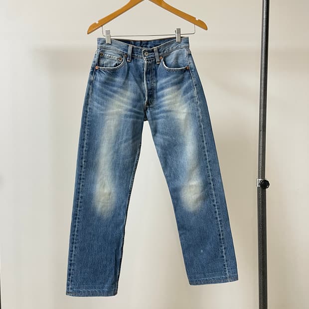 (27) levis 리바이스501 워싱 데님팬츠