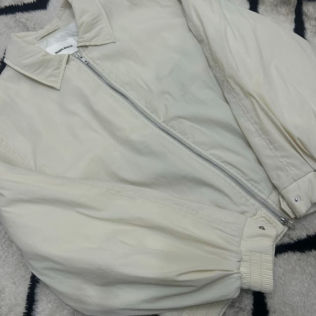 [M]인사일런스 패디드 2Way 블루종/크림