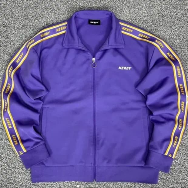 널디 퍼플 져지 트랙탑