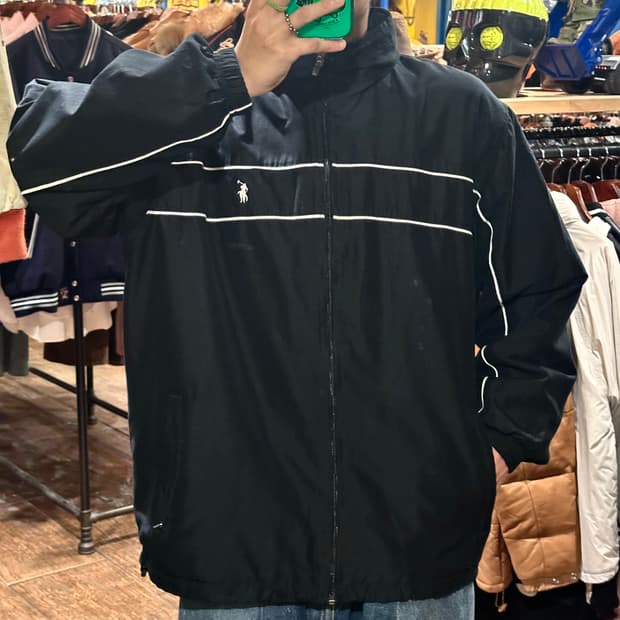 [IM] 폴로 랄프로렌 집업자켓 블랙