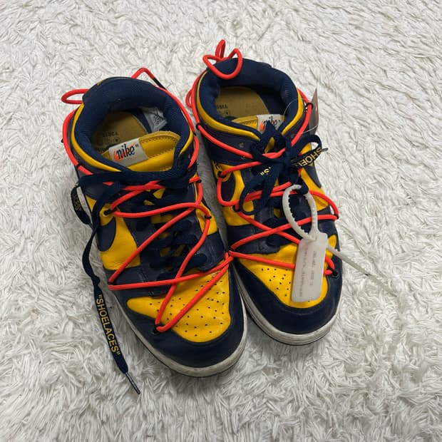 Nike x Off-White Dunk Low “Michigan” 