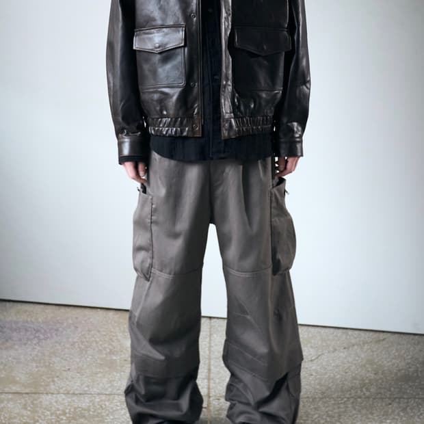 해칭룸 집 카고 워크 팬츠 머드 브라운 (M)사이즈