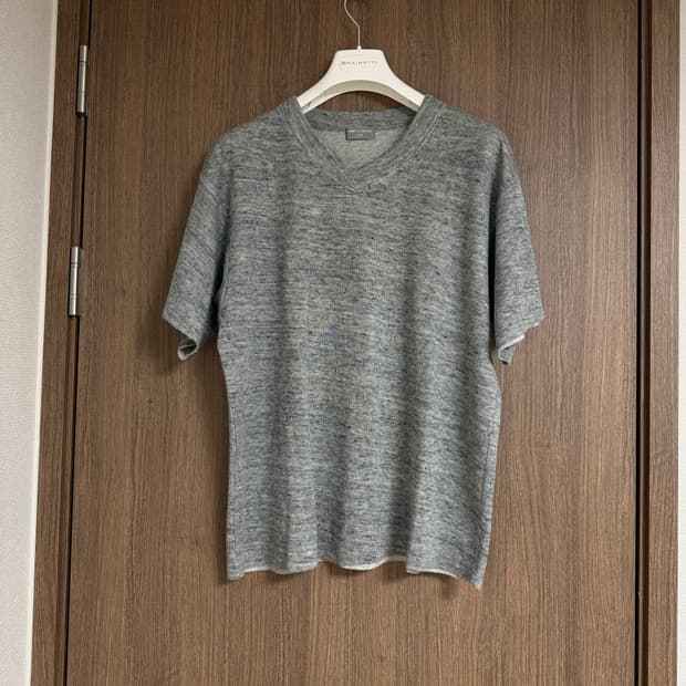 꼼데가르송 다나카 옴므 브이넥 티셔츠