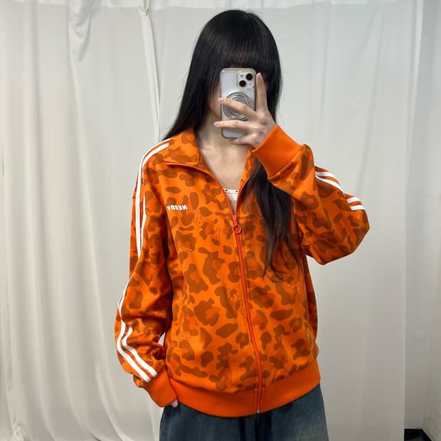Nerdy Orange Camo Jersey