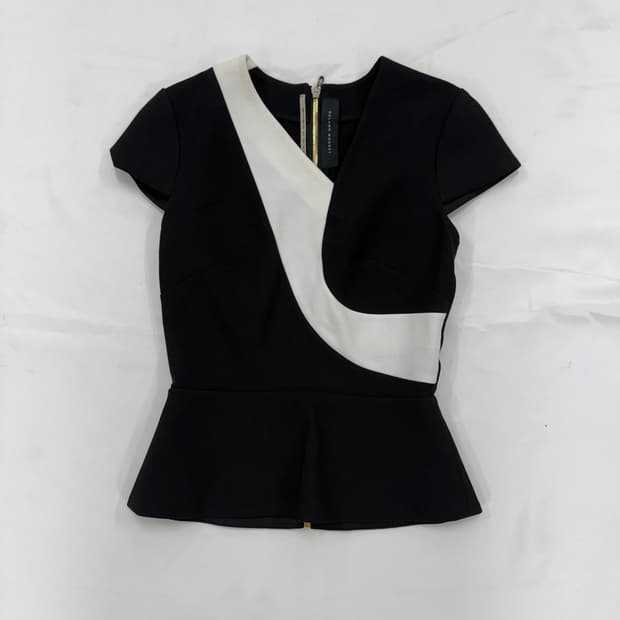 Roland Mouret 롤랑뮤레 배색 블라우스