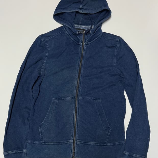 희귀!! 바나나리퍼블릭 빈티지 워싱 데님 후드집업 M