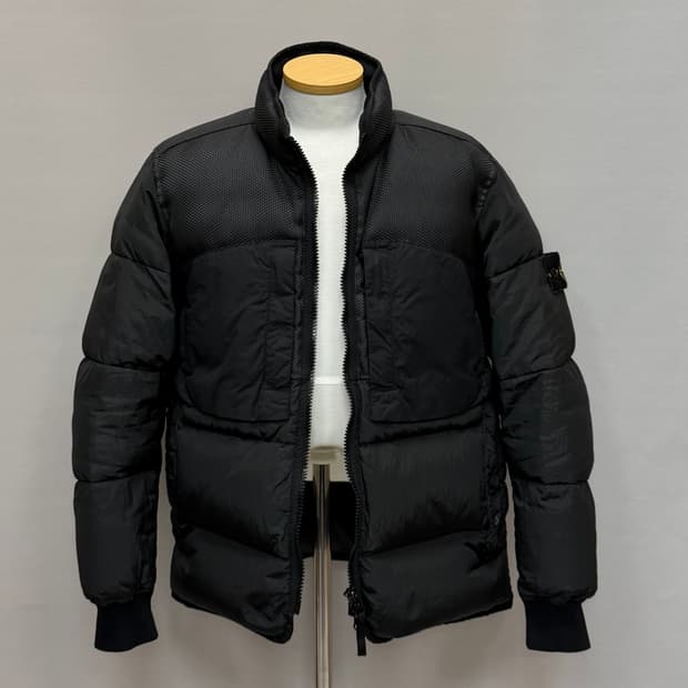 스톤아일랜드 파나마 나일론 믹스 다운 패딩 ( 95~100 )