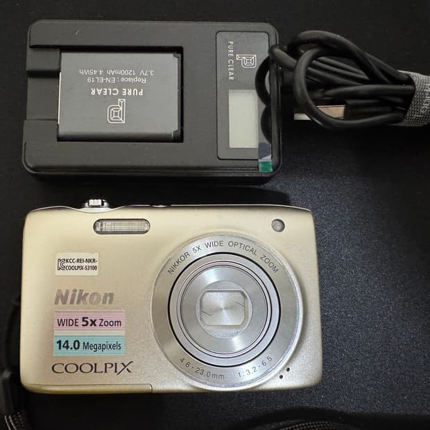 [새상품급] 니콘 쿨픽스 S3100 디카