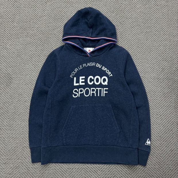 르꼬끄 레터링 프린트 후드티 v3019