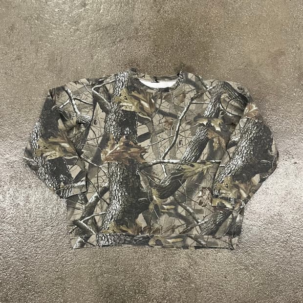 빈티지 리얼트리 스웻셔츠 (105-110)