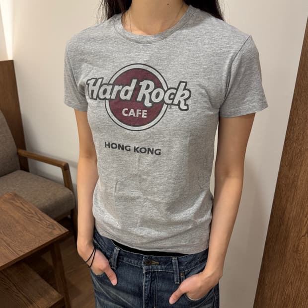 hard rock 반팔 그레이 xs