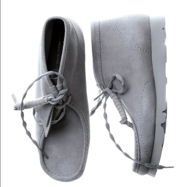 [285]clarks x paf 왈라비bt 그레이블루