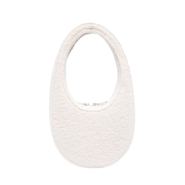 Coperni swipe bouclé mini top-handle bag