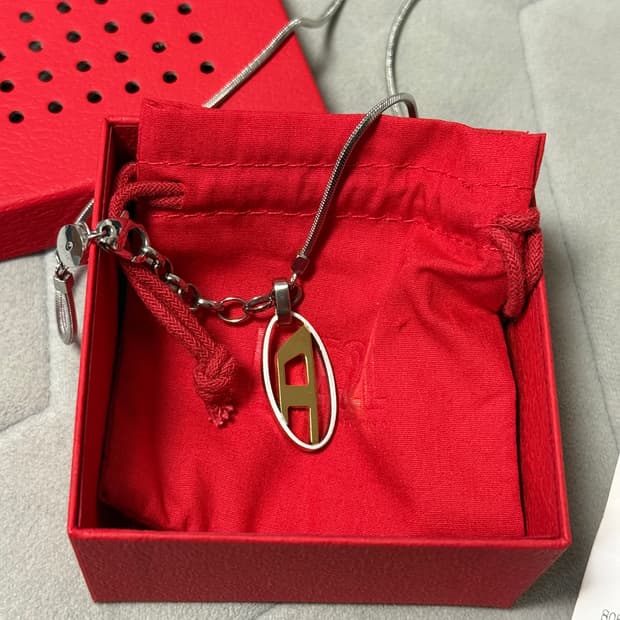 디젤목걸이 풀박스 영수증o