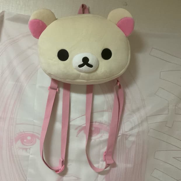 코리락쿠마 인형 백팩