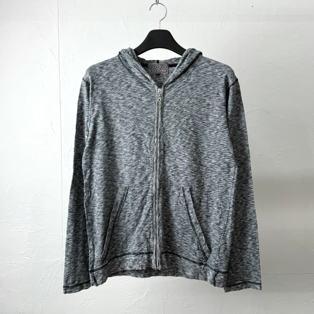 Beams 멜란지 후드 집업