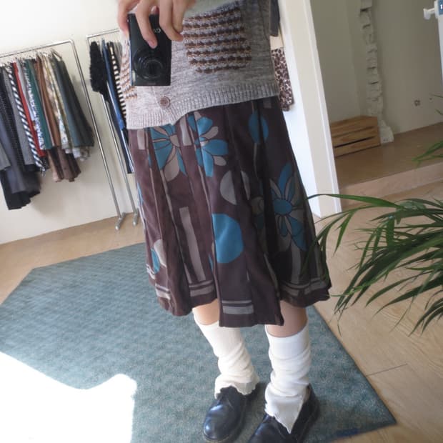 Vintage flower skirt