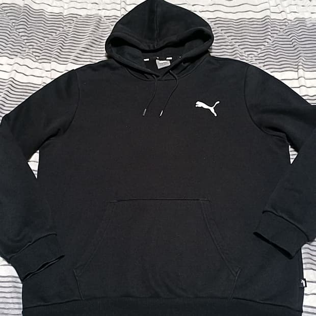 푸마 오버핏 기모후드 105 가슴61 기장70