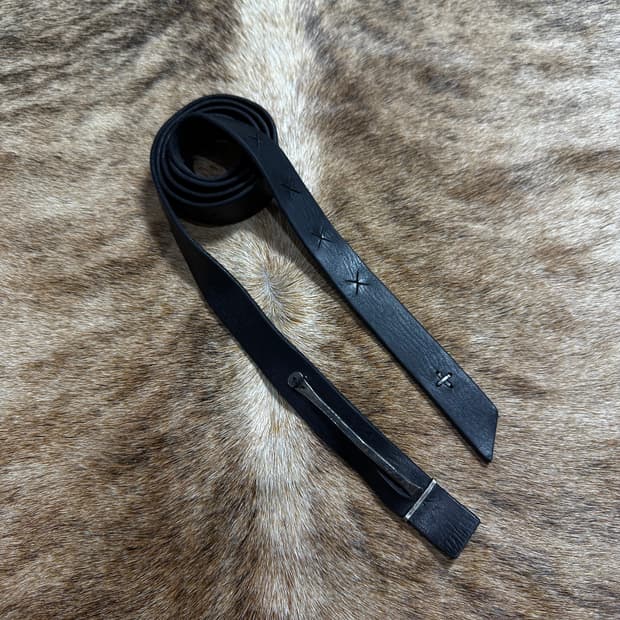 M.A+ by Maurizio Amadei Leather Belt 