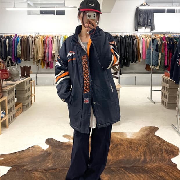 90's NFL x STARTER denver broncos padded