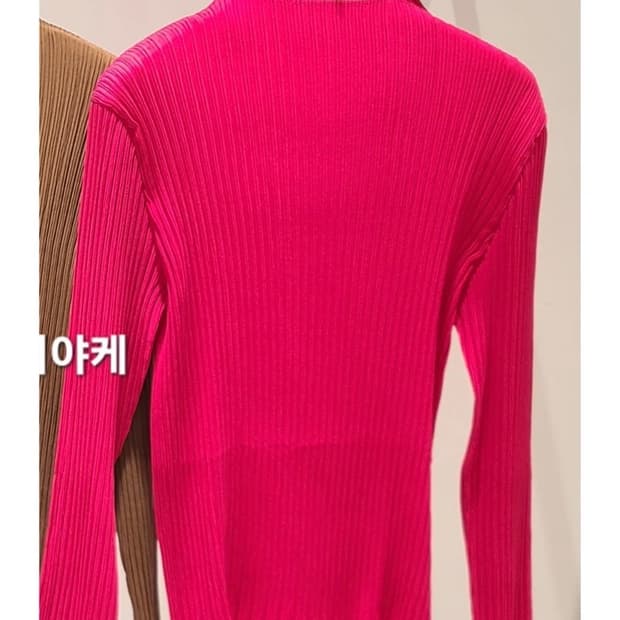 이세이미야케 해칭 긴팔 핑크 새제품